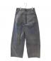 MUSUBORE (ムスボレ) flocky wide denim PT グレー サイズ:1：8000円