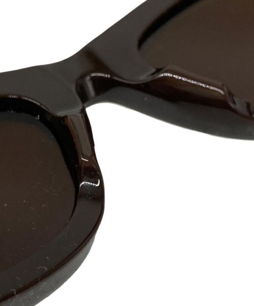 BOTTEGA VENETA（ボッテガベネタ）BOTTEGA VENETA (ボッテガベネタ) ウェリントン サングラス ブラウン サイズ:43□23-145の古着・服飾アイテム