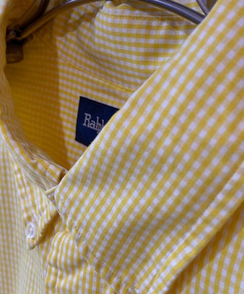 RALPH LAUREN（ラルフローレン）RALPH LAUREN (ラルフローレン) BLAKE ポニー刺繍シャツ イエロー サイズ:Lの古着・服飾アイテム