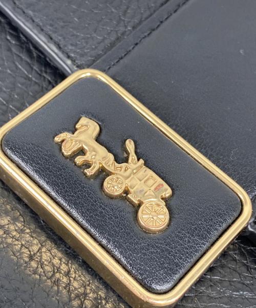 COACH（コーチ）COACH (コーチ) ミニ グレース クロスボディ 2WAYバッグ ブラックの古着・服飾アイテム