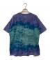 LIQUID BLUE (リキッドブルー) タイダイ オーバープリント Tシャツ ブルー サイズ:Ｌ：8000円