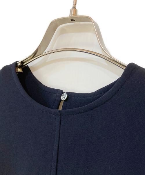 SOEJU（ソージュ）SOEJU (ソージュ) Aラインチュニックブラウス ネイビー サイズ:Ｍの古着・服飾アイテム