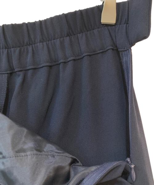 SOEJU（ソージュ）SOEJU (ソージュ) タックワイドパンツ ネイビー サイズ:Ｍの古着・服飾アイテム