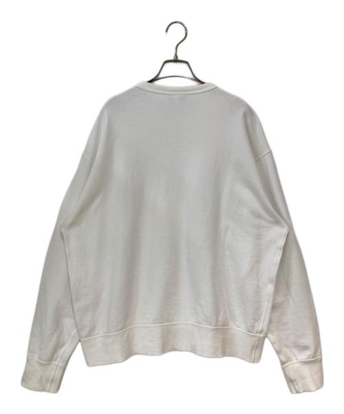 LACOSTE（ラコステ）LACOSTE (ラコステ) EXTRA SOFT FRENCH TERRY スウェット ホワイト サイズ: XLの古着・服飾アイテム