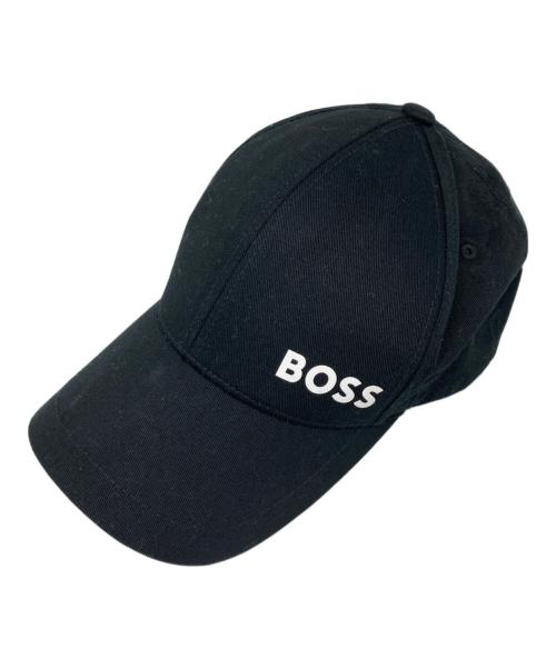 HUGO BOSS（ヒューゴ ボス）HUGO BOSS (ヒューゴ ボス) ロゴキャップ ブラック サイズ:ONE SIZEの古着・服飾アイテム