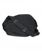 PLEATS PLEASEプリーツプリーズ）の古着「PLEATS MESSENGER バッグ」｜ブラック