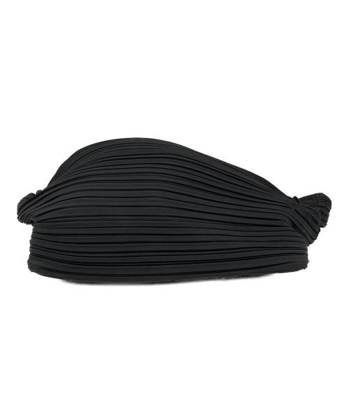 PLEATS PLEASE（プリーツプリーズ）PLEATS PLEASE (プリーツプリーズ) PLEATS MESSENGER バッグ ブラックの古着・服飾アイテム