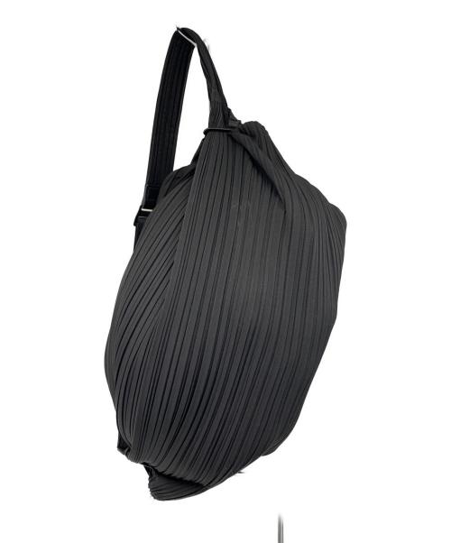 PLEATS PLEASE（プリーツプリーズ）PLEATS PLEASE (プリーツプリーズ) PLEATS MESSENGER バッグ ブラックの古着・服飾アイテム