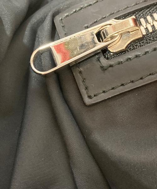 GUCCI（グッチ）GUCCI (グッチ) GGスプリーム シェリーライン ドローストリング ナップサック ブラックの古着・服飾アイテム