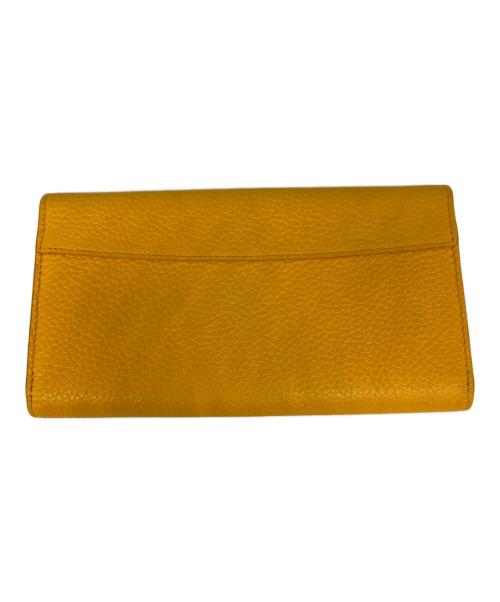 LOUIS VUITTON（ルイ ヴィトン）LOUIS VUITTON (ルイ ヴィトン) トリヨンレザー/パイソン ポルトフォイユ・カプシーヌ 長財布 ジョーヌの古着・服飾アイテム