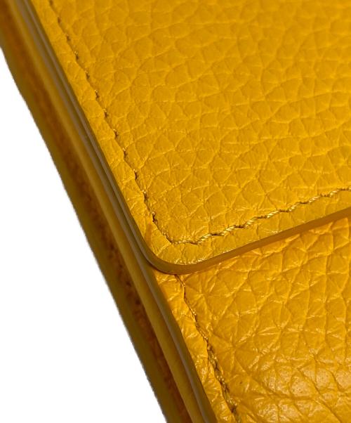 LOUIS VUITTON（ルイ ヴィトン）LOUIS VUITTON (ルイ ヴィトン) トリヨンレザー/パイソン ポルトフォイユ・カプシーヌ 長財布 ジョーヌの古着・服飾アイテム