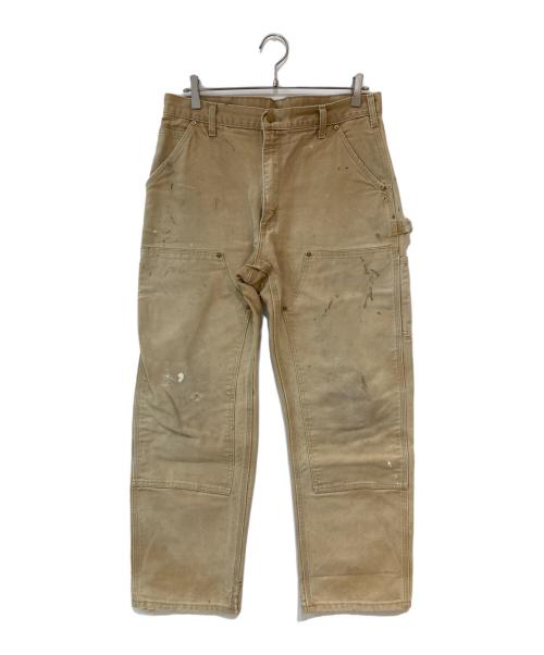 CarHartt（カーハート）CarHartt (カーハート) ダブルニーペインターパンツ ベージュ サイズ:W34L30の古着・服飾アイテム