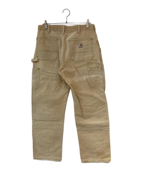 CarHartt（カーハート）CarHartt (カーハート) ダブルニーペインターパンツ ベージュ サイズ:W34L30の古着・服飾アイテム
