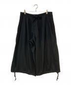 GROUND Yグラウンドワイ）の古着「15SS T/W Gabardine Balloon Pants」｜ブラック