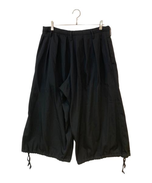 GROUND Y（グラウンドワイ）GROUND Y (グラウンドワイ) 15SS T/W Gabardine Balloon Pants ブラック サイズ:2の古着・服飾アイテム