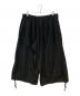 GROUND Y (グラウンドワイ) 15SS T/W Gabardine Balloon Pants ブラック サイズ:2：20000円