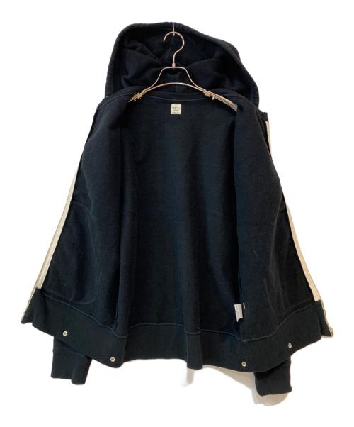 Ron Herman（ロンハーマン）Ron Herman (ロンハーマン) コンチョジップパーカー ブラック サイズ:Mの古着・服飾アイテム