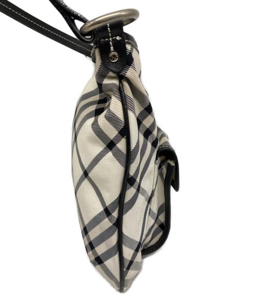 BURBERRY BLUE LABEL（バーバリー ブルー レーベル）BURBERRY BLUE LABEL (バーバリー ブルー レーベル) ノヴァチェックショルダーバッグ ブラックの古着・服飾アイテム