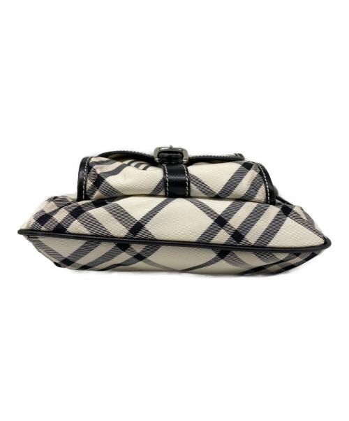 BURBERRY BLUE LABEL（バーバリー ブルー レーベル）BURBERRY BLUE LABEL (バーバリー ブルー レーベル) ノヴァチェックショルダーバッグ ブラックの古着・服飾アイテム