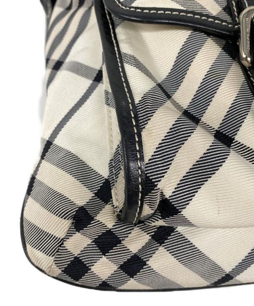 BURBERRY BLUE LABEL（バーバリー ブルー レーベル）BURBERRY BLUE LABEL (バーバリー ブルー レーベル) ノヴァチェックショルダーバッグ ブラックの古着・服飾アイテム