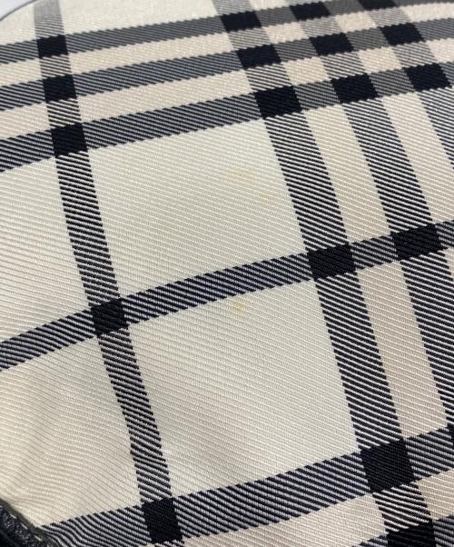 BURBERRY BLUE LABEL（バーバリー ブルー レーベル）BURBERRY BLUE LABEL (バーバリー ブルー レーベル) ノヴァチェックショルダーバッグ ブラックの古着・服飾アイテム