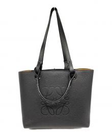 LOEWE（ロエベ）の古着「アナグラム トートバッグ スモール」｜ブラック