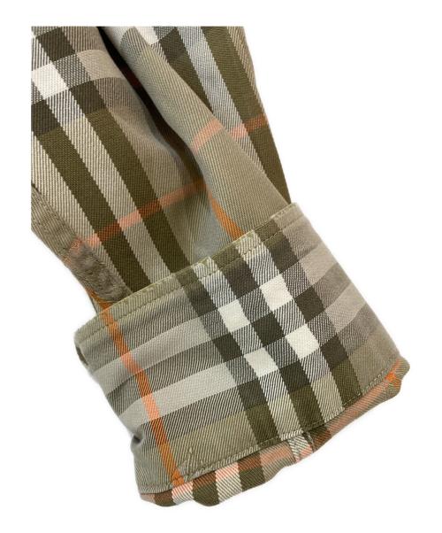 Burberry's（バーバリーズ）Burberry's (バーバリーズ) シャドーホース ノヴァチェックシャツ ベージュ サイズ:Lの古着・服飾アイテム