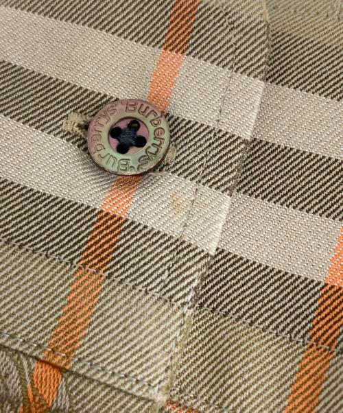 Burberry's（バーバリーズ）Burberry's (バーバリーズ) シャドーホース ノヴァチェックシャツ ベージュ サイズ:Lの古着・服飾アイテム