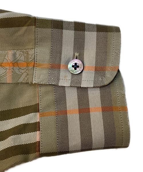 Burberry's（バーバリーズ）Burberry's (バーバリーズ) シャドーホース ノヴァチェックシャツ ベージュ サイズ:Lの古着・服飾アイテム
