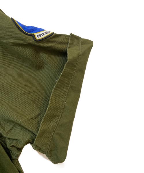 AVIREX（アヴィレックス）AVIREX (アヴィレックス) 66th WEAPONS SQUADRON 半袖シャツ カーキ サイズ:Lの古着・服飾アイテム