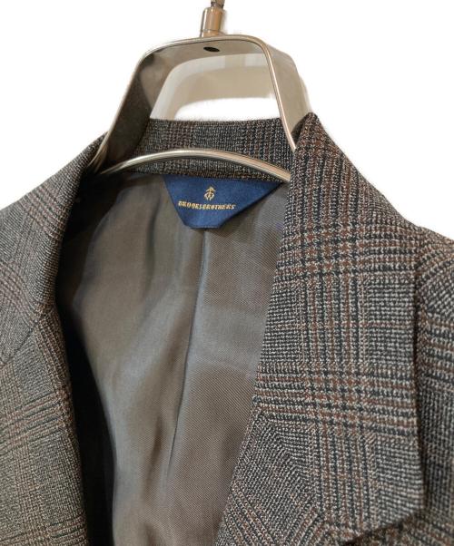 BROOKS BROTHERS（ブルックスブラザーズ）BROOKS BROTHERS (ブルックスブラザーズ) グレンチェック セットアップスーツ グレー サイズ:32Ｗの古着・服飾アイテム