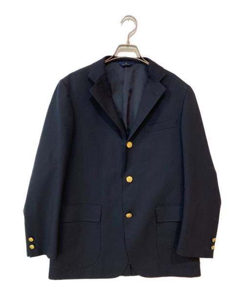 BROOKS BROTHERS（ブルックスブラザーズ）BROOKS BROTHERS (ブルックスブラザーズ) ウールツイル 段返り3釦ブレザー ソフトリージェント ネイビー サイズ:38SHTの古着・服飾アイテム