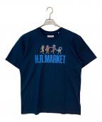 H.R.MARKETハリウッドランチマーケッド）の古着「カルテット HR MAEKET SS TEE」｜ネイビー