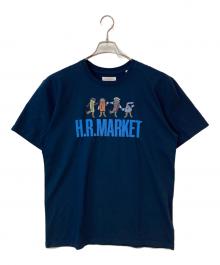 H.R.MARKET（ハリウッドランチマーケッド）の古着「カルテット HR MAEKET SS TEE」｜ネイビー