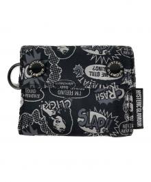 PORTER×Hysteric Glamour（ポーター×ヒステリックグラマー）の古着「90th Anniversary Project 005 WALLET」｜ブラック