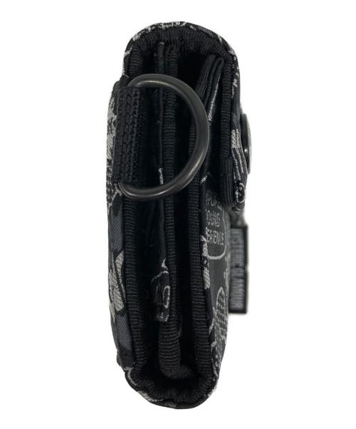 PORTER（ポーター）PORTER (ポーター) Hysteric Glamour (ヒステリックグラマー) 90th Anniversary Project 005 WALLET ブラックの古着・服飾アイテム