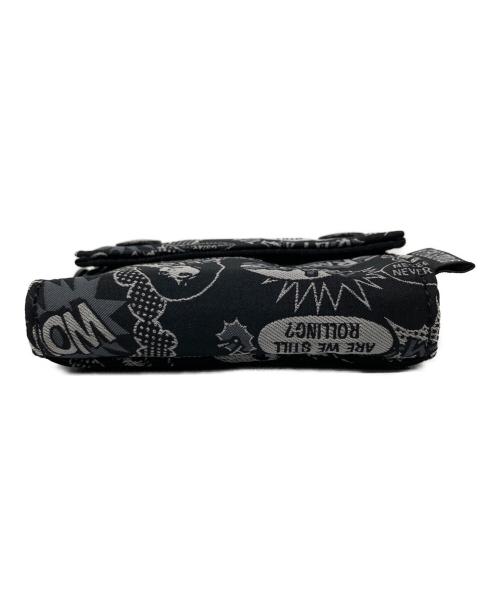 PORTER（ポーター）PORTER (ポーター) Hysteric Glamour (ヒステリックグラマー) 90th Anniversary Project 005 WALLET ブラックの古着・服飾アイテム