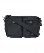 PORTERポーター）の古着「TANKER SHOULDER BAG」｜ブラック