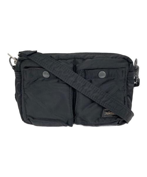 PORTER（ポーター）PORTER (ポーター) TANKER SHOULDER BAG ブラックの古着・服飾アイテム