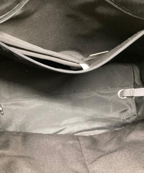 COACH（コーチ）COACH (コーチ) ヘリテージ レザーホールドオール 2WAYトートバッグ ブラックの古着・服飾アイテム