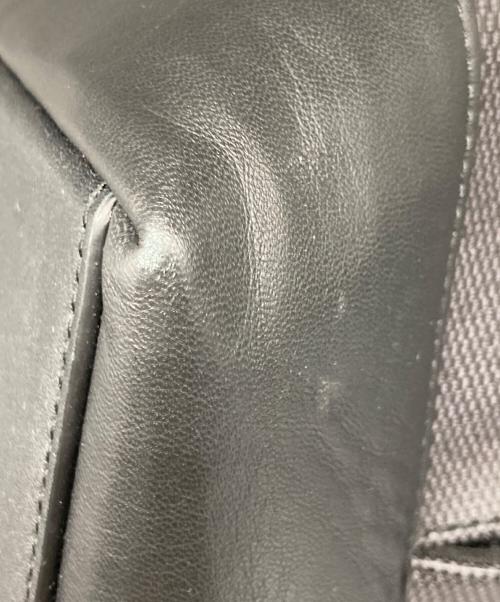 COACH（コーチ）COACH (コーチ) ヘリテージ レザーホールドオール 2WAYトートバッグ ブラックの古着・服飾アイテム