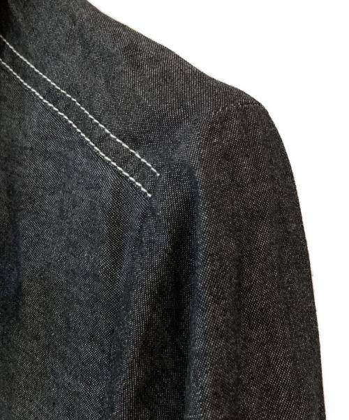 Diagram（ダイアグラム）Diagram (ダイアグラム) 26SS シャツフレアワンピース ブラック サイズ:36の古着・服飾アイテム