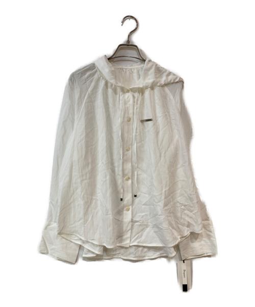 Diagram（ダイアグラム）Diagram (ダイアグラム) フードカフタンTOP ホワイト サイズ:38の古着・服飾アイテム