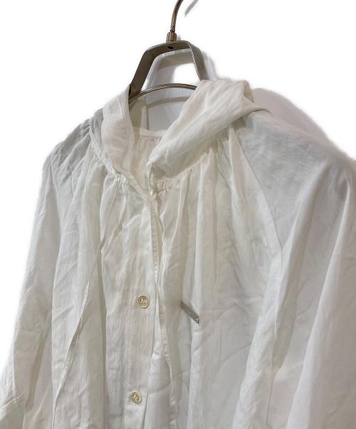 Diagram（ダイアグラム）Diagram (ダイアグラム) フードカフタンTOP ホワイト サイズ:38の古着・服飾アイテム