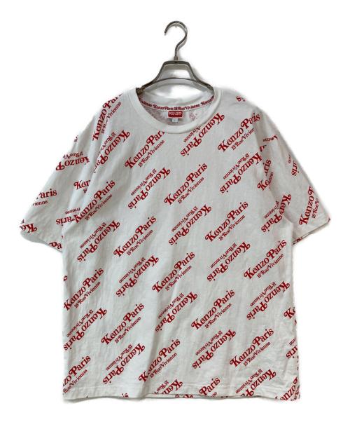 KENZO（ケンゾー）KENZO (ケンゾー) VERDY (ヴェルディ) OVERSIZE TSHIRT ホワイト サイズ:Lの古着・服飾アイテム
