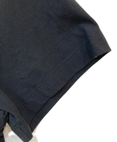JIL SANDER（ジルサンダー）JIL SANDER (ジルサンダー) コットン クルーネックTシャツ ブラック サイズ:Ｓの古着・服飾アイテム