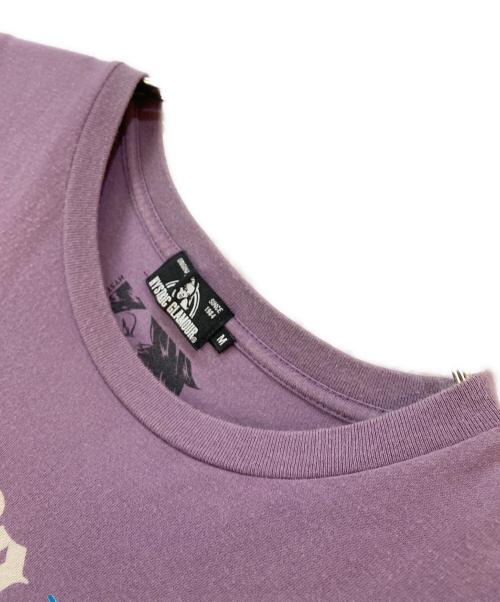 Hysteric Glamour（ヒステリックグラマー）Hysteric Glamour (ヒステリックグラマー) アメコミプリントTシャツ パープル サイズ:Mの古着・服飾アイテム