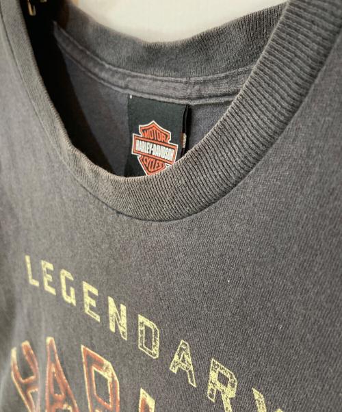 HARLEY-DAVIDSON（ハーレーダビッドソン）HARLEY-DAVIDSON (ハーレーダビッドソン) 00’s 両面プリントTシャツ グレー サイズ:Lの古着・服飾アイテム