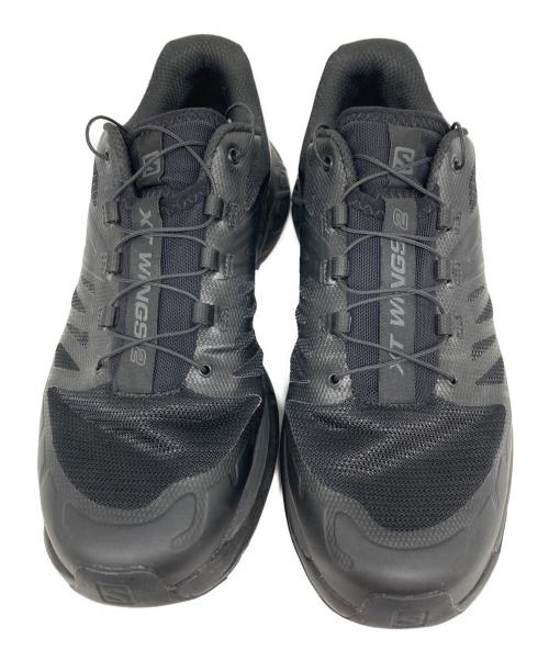 SALOMON（サロモン）SALOMON (サロモン) XT-WINGS 2 ADV ローカットスニーカー ブラック サイズ:26.5の古着・服飾アイテム