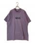 SUPREME（シュプリーム）の古着「24SS Futura Box Logo Tee」｜パープル